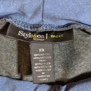 Style & Co Pants & Jumpsuits - Style & Co women sport grey sweatpants 2X Style & Co Pants & Jumpsuits - Style & Co women sport grey sweatpants 2X
